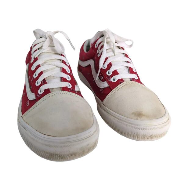 VANS Customs Men's 9.5 Los Angeles Anaheim Angels Low Top Sneakers Baseball MLB - Picture 9 of 9